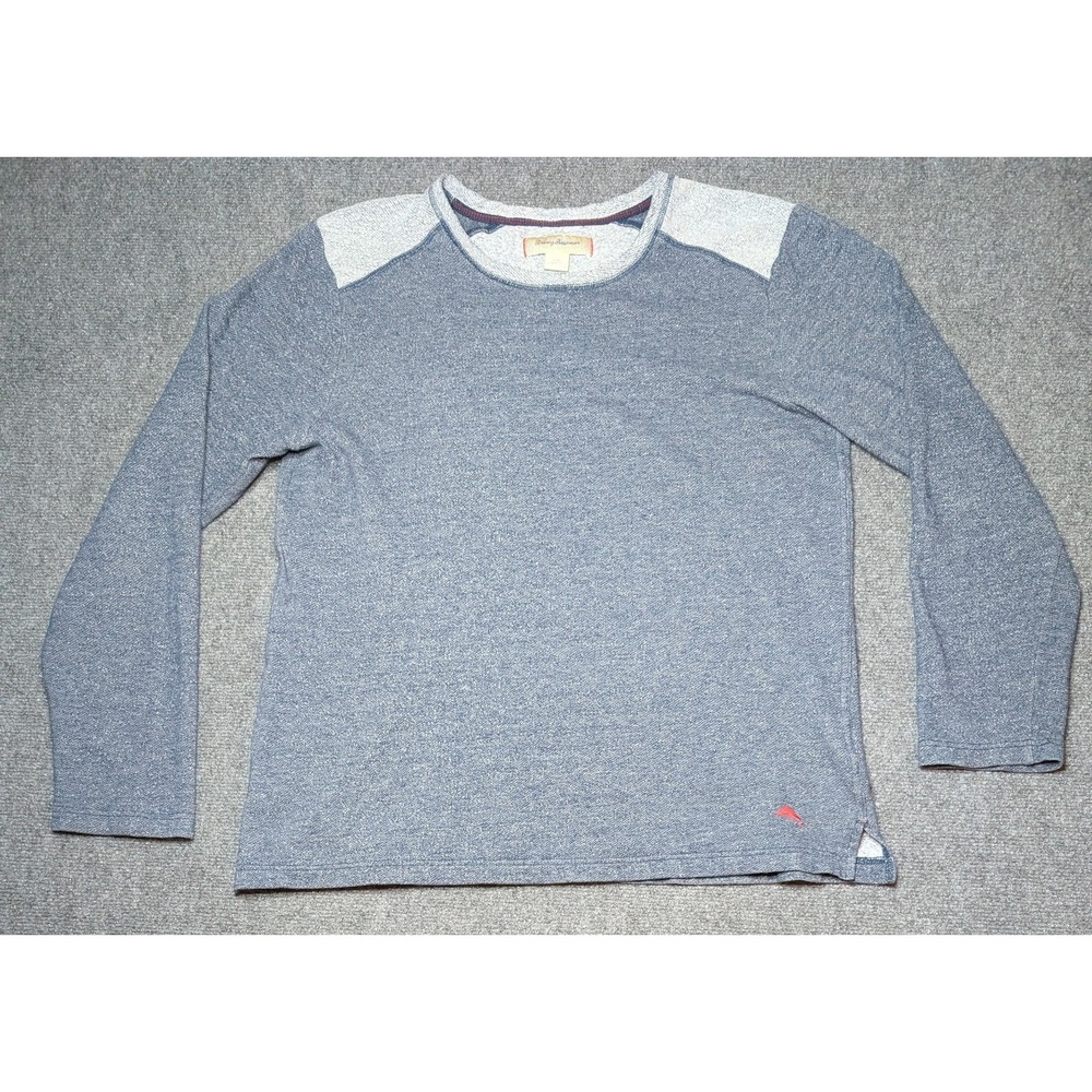 Tommy Bahama Blue/Gray Pullover Sweater‎ Men's Sweatshirt Large